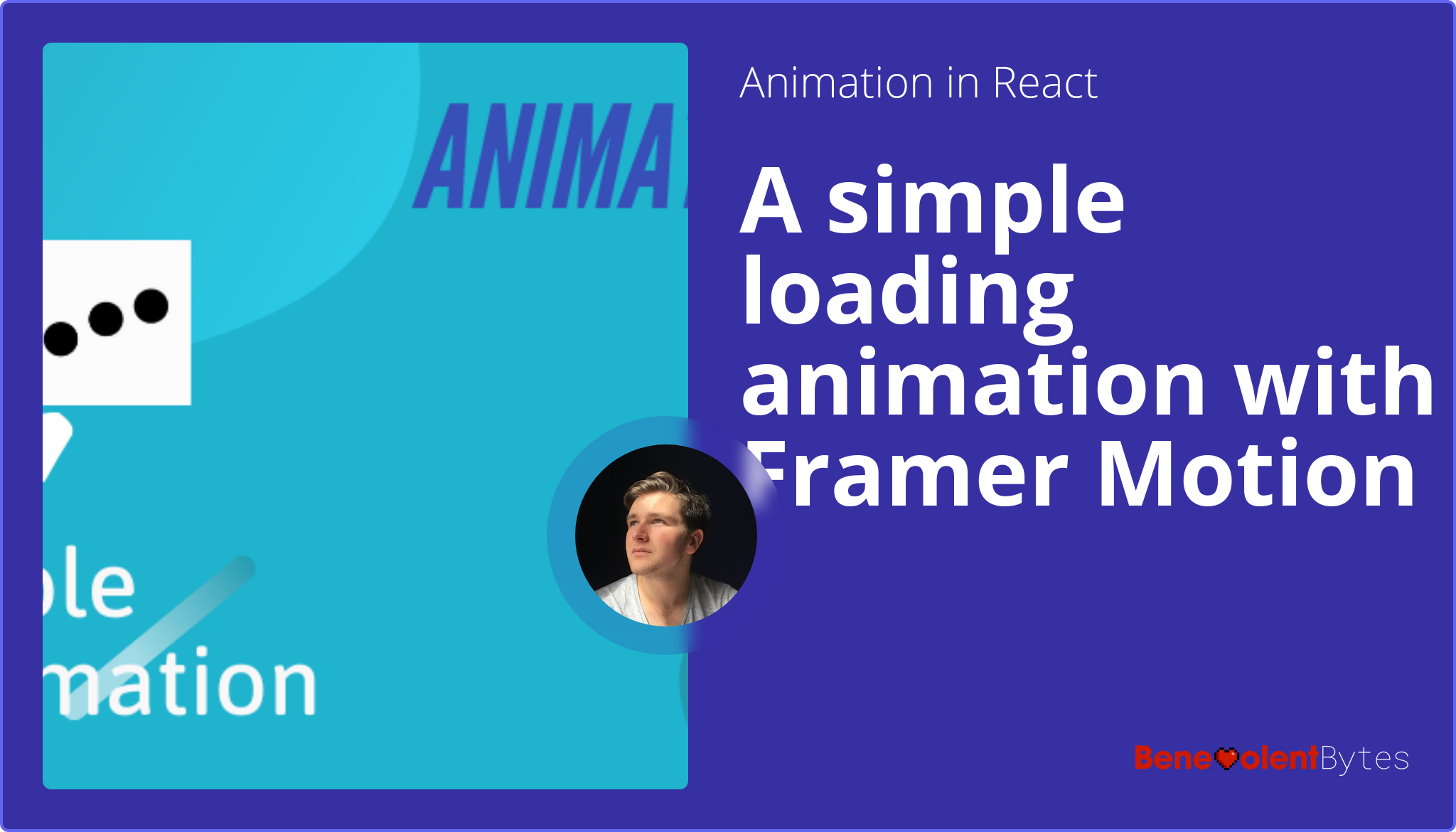 A simple loading animation with Framer Motion
