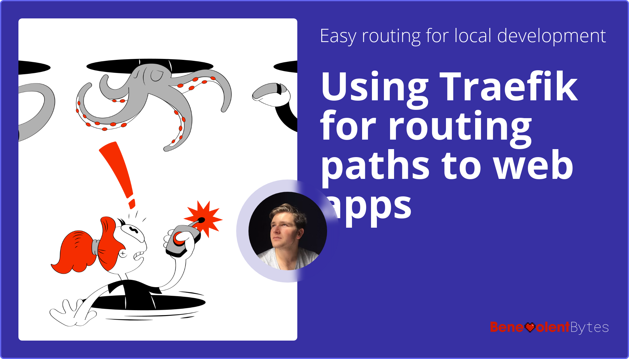 Using Traefik for routing paths to web apps